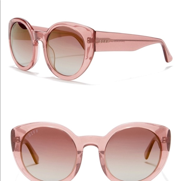 Diff Eyewear Polarized Flash Lens Luna Sunglasses - Picture 3 of 8